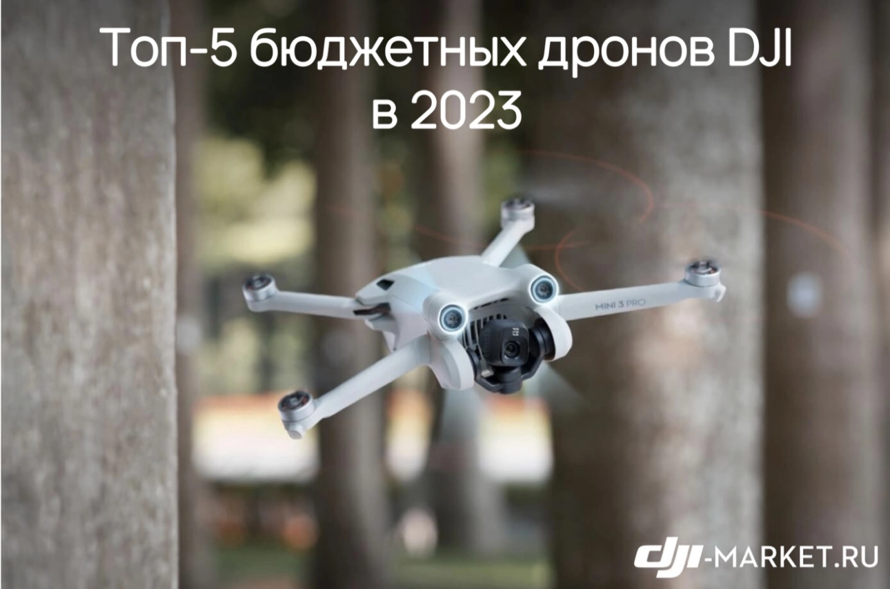 Топ-5 бюджетных дронов DJI🚁