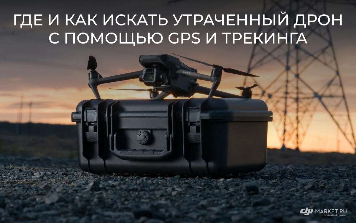 Потеряли дрон? Как найти его с помощью GPS и трекинга